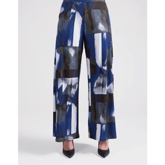 Sympli Sapphire Shadows Full-Length Pant - Picture 1 of 6